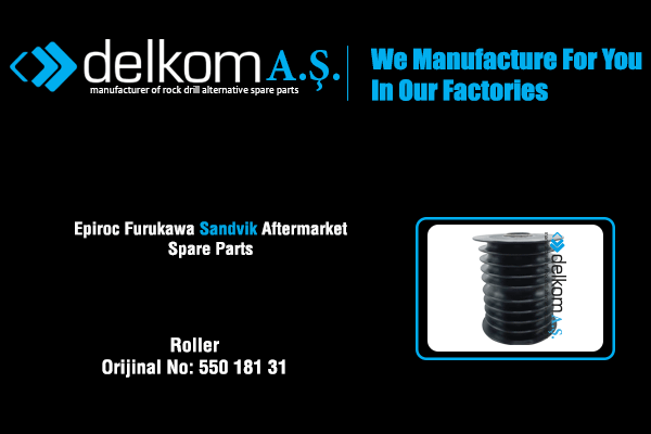 Roller Rock Drill Spare Parts