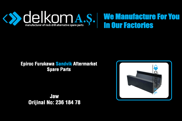 JAW Rock Drill Spare Parts