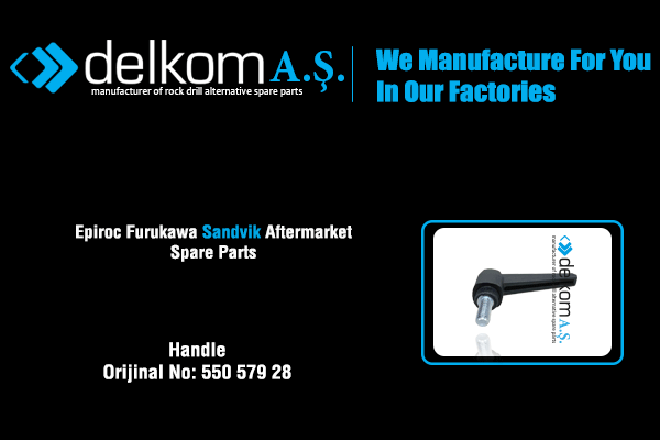 Handle Rock Drill Spare Parts