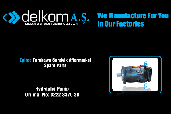 Hydraulic Pump Rock Drill Spare Parts