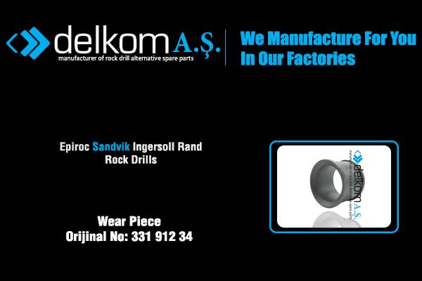 Wear Piece Rock Drill Spare Parts