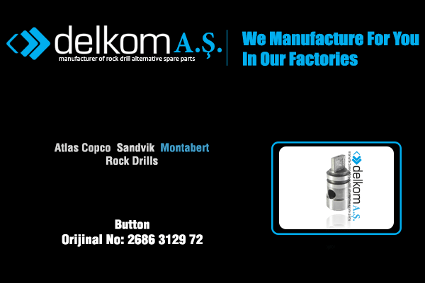 Button Rock Drill Spare Parts