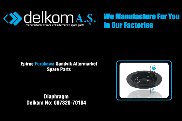 Membrana Rock Drill Spare Parts