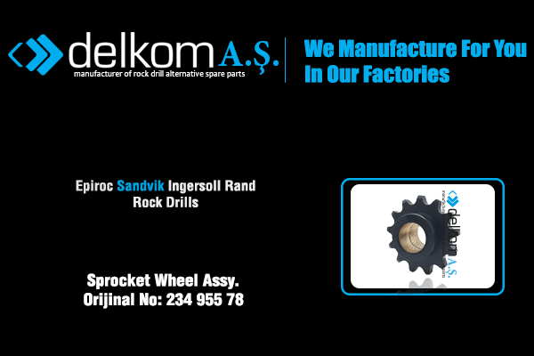 Rueda Dentada Rock Drill Spare Parts