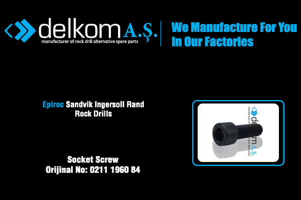 Tornillo Rock Drill Spare Parts