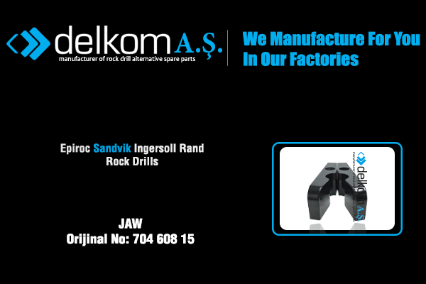 Mordaza Rock Drill Spare Parts