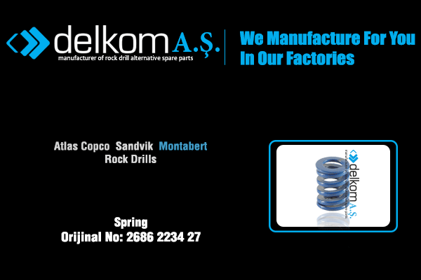 Ressort Rock Drill Spare Parts