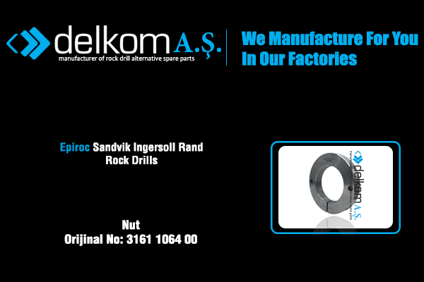Ecrou Rock Drill Spare Parts