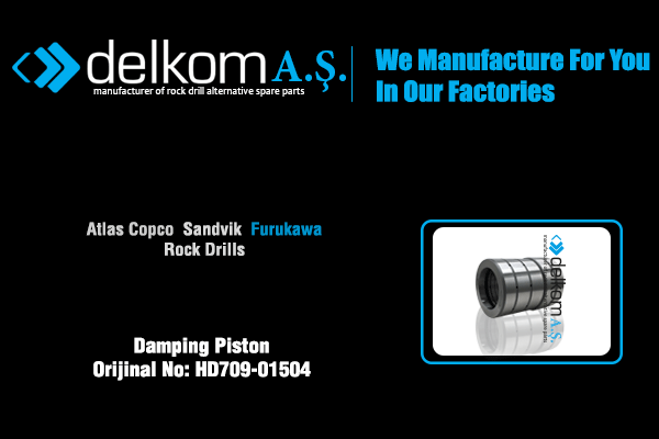 Piston amortisseur