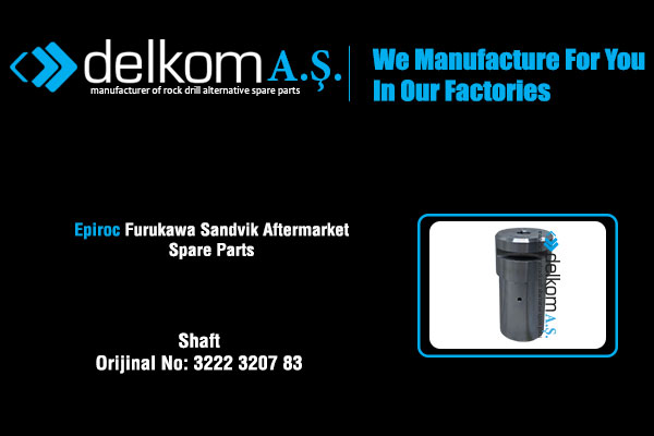 Arbre Rock Drill Spare Parts