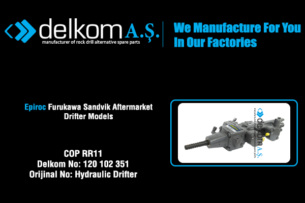 COP RR11 Rock Drill Spare Parts