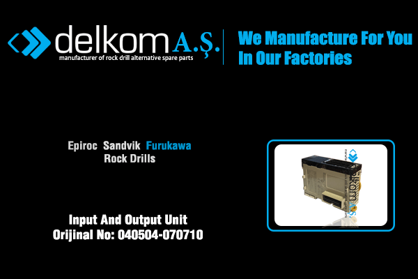 Plc Ek Kart Rock Drill Spare Parts