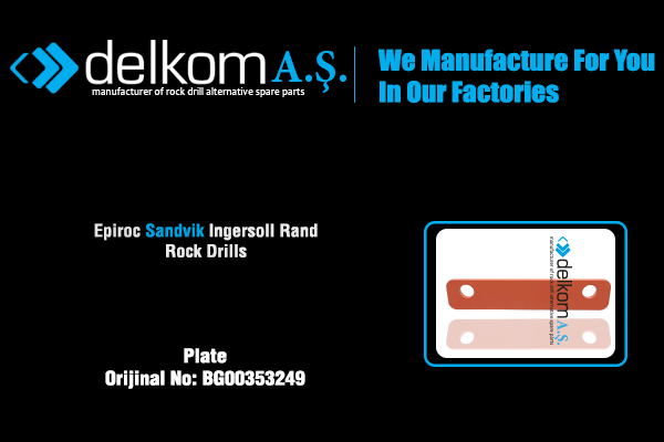 Robot Pleyti Rock Drill Spare Parts