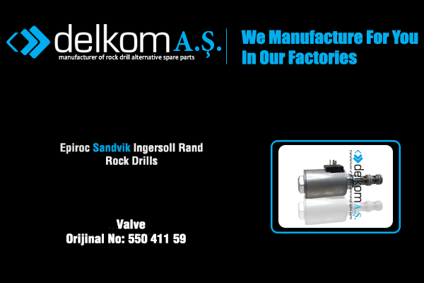 Vinç Toz Toplayıcı Ayırıcı Valf Rock Drill Spare Parts