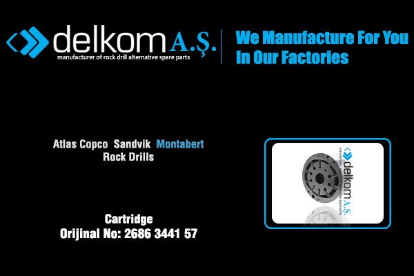 Hidromotor Kartiş Grubu Rock Drill Spare Parts