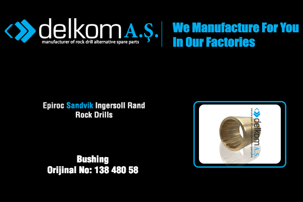 Boom Mafsal Burcu Rock Drill Spare Parts