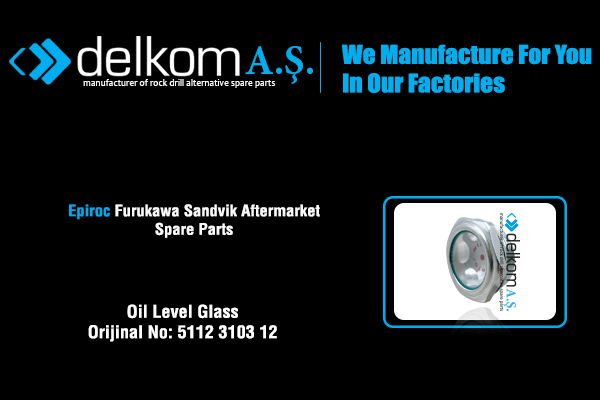Yağ Seviye Göstergesi Rock Drill Spare Parts