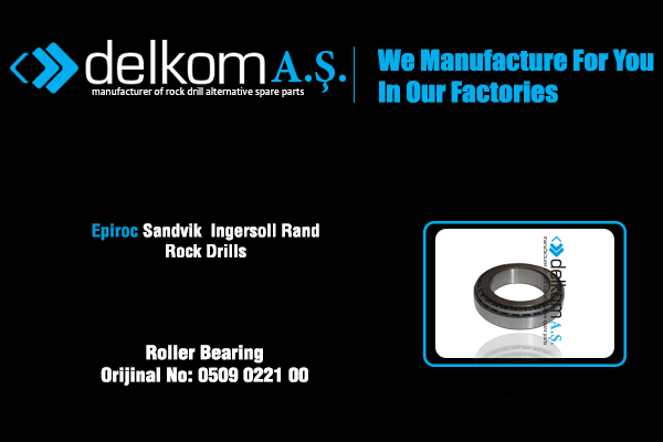 Rotasyon Dişli Rulmanı Rock Drill Spare Parts