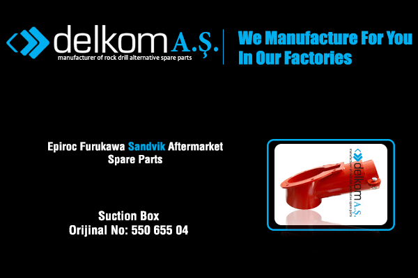 Tozluk Gövdesi Alt Rock Drill Spare Parts