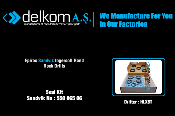 Tabanca Tamir Takımı HLX5T Rock Drill Spare Parts