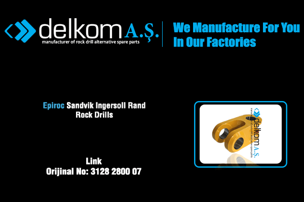 Ana Boom Ön Mafsalı Üst Rock Drill Spare Parts