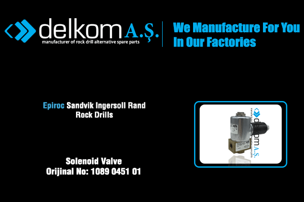 Kompresör Yük Valfi Rock Drill Spare Parts