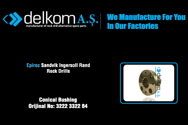 Pompa Kaplin Göbeği Rock Drill Spare Parts