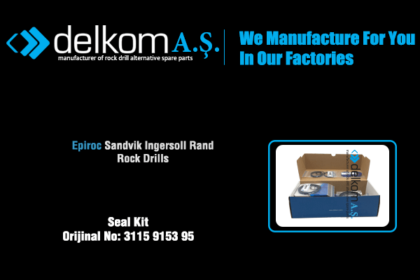 Extractor Grubu Tamir Takımı Rock Drill Spare Parts