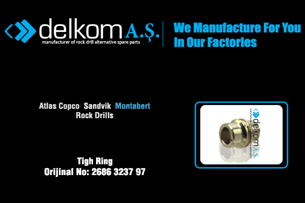 Şaft Mili Yatağı Rock Drill Spare Parts