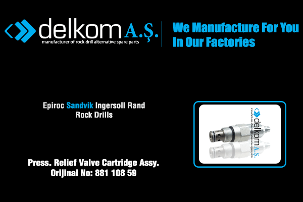 Yarım Tam Güç Darbe Valfi Rock Drill Spare Parts