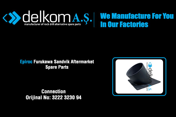 Toz Dökücü Bağlantı Flanşı Rock Drill Spare Parts