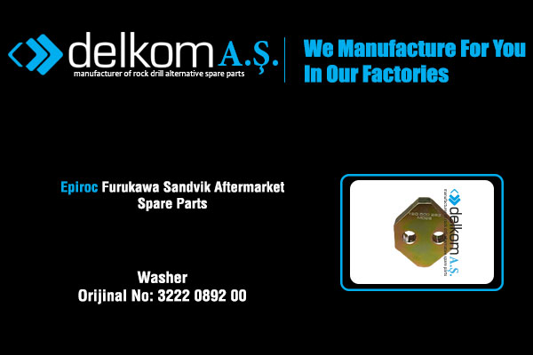 Flanş Pleyti Rock Drill Spare Parts