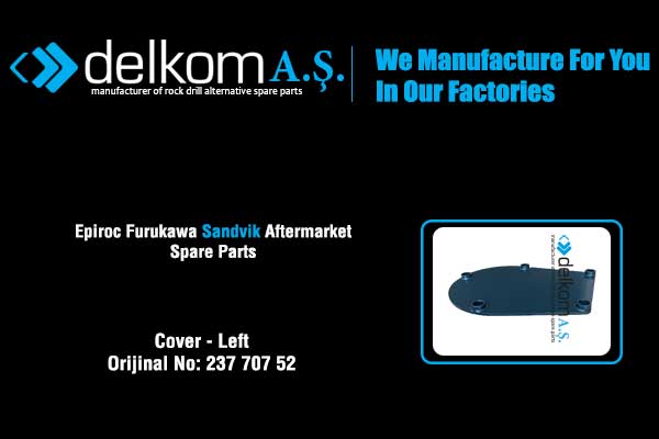 Yürüyüş Motoru Koruma Kapağı-Sol Rock Drill Spare Parts
