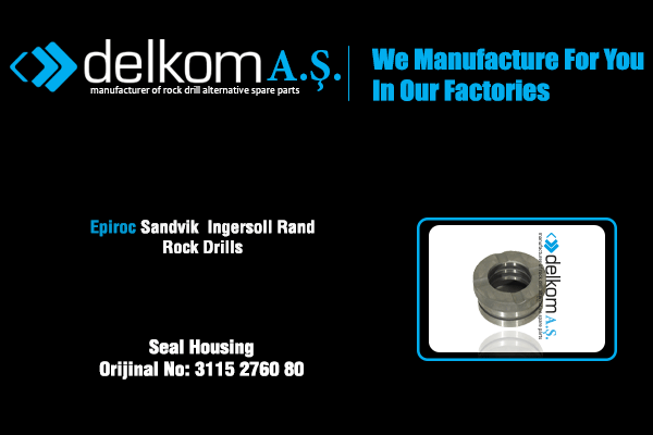 Seal Housing Rock Drill Spare Parts