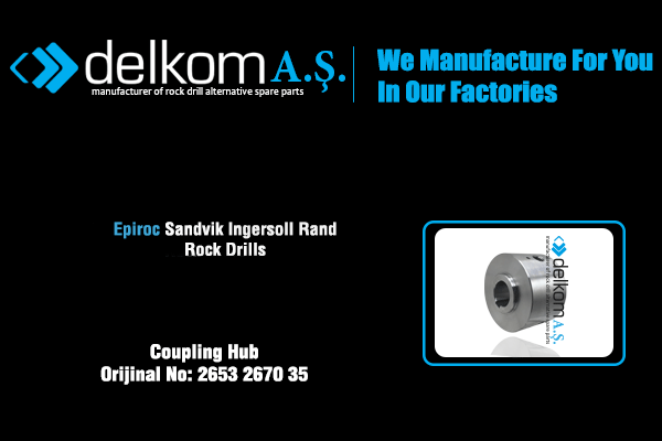 Coupling Hub Rock Drill Spare Parts