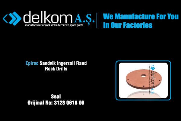 Seal Rock Drill Spare Parts