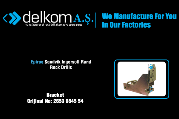 Bracket Rock Drill Spare Parts