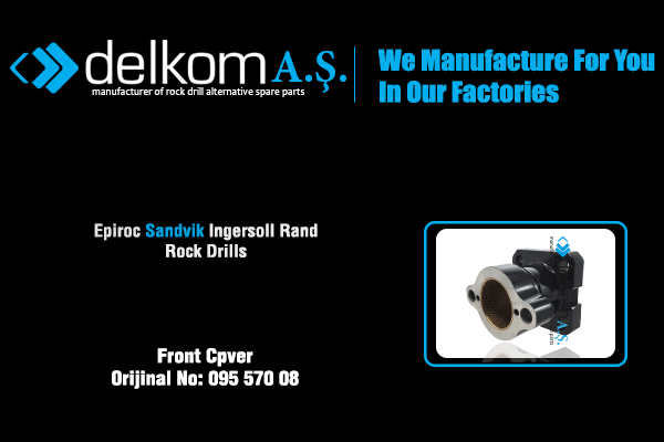 Front Cover Rock Drill Spare Parts