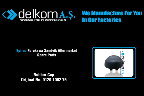 Rubber Cap Rock Drill Spare Parts