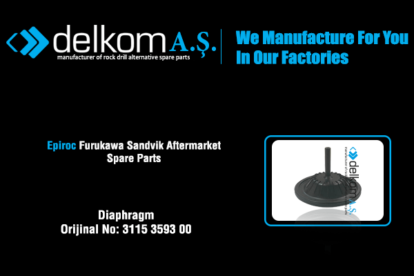 Diaphragm Rock Drill Spare Parts