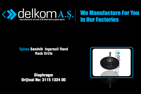 Diaphragm Rock Drill Spare Parts