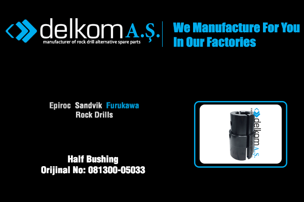 Half Bushing Rock Drill Spare Parts
