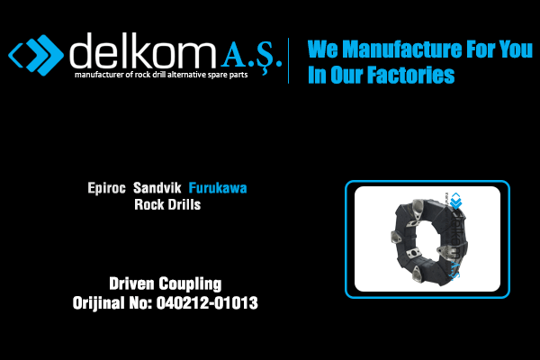 Driven Coupling Rock Drill Spare Parts