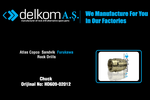 Chuck Rock Drill Spare Parts