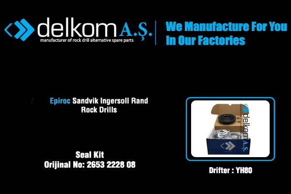 Seal Kit YH80 Rock Drill Spare Parts