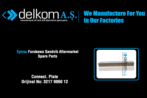 Connect. Plate Rock Drill Spare Parts